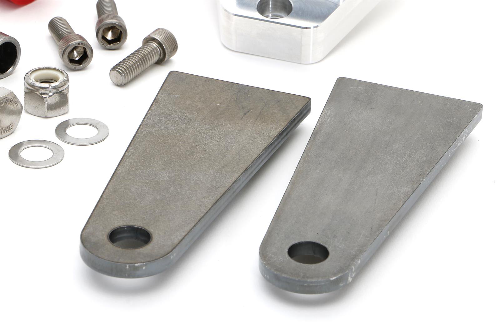 Trans-Dapt Performance Motor Mounts 4532 Mounts, Universal, Complete Mount, Weld-In Stand, Billet Aluminum Mount, Chevy, Kit thumbnail 3