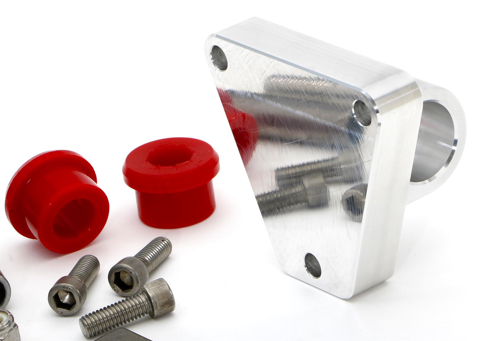 Trans-Dapt Performance Motor Mounts 4532 Mounts, Universal, Complete Mount, Weld-In Stand, Billet Aluminum Mount, Chevy, Kit thumbnail 2