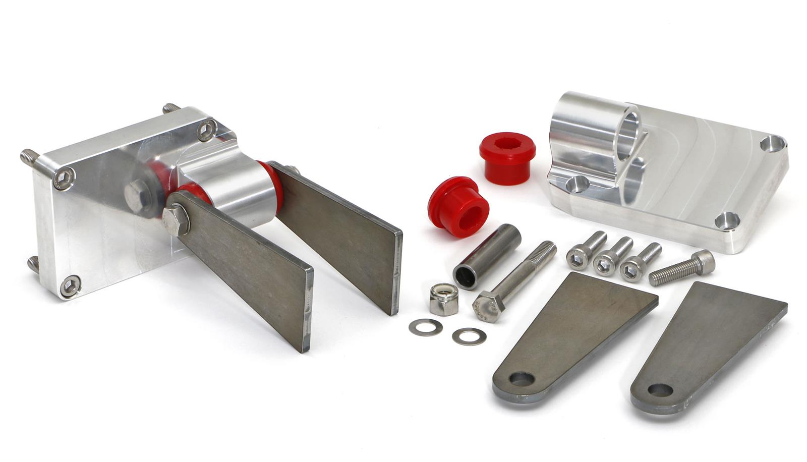 Trans-Dapt Performance Motor Mounts 4533 Mounts, Universal, Complete Mount, Weld-In Stand, Billet Aluminum Mount, Chevy, Kit thumbnail 4