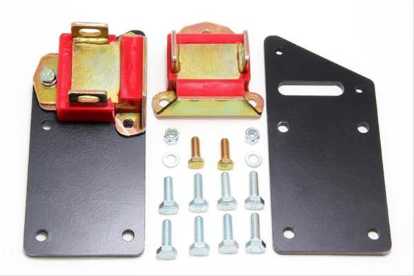 Trans-Dapt Performance Engine Swap Motor Mounts 4586 Mounts, Swap, Bolt-in, Steel, Black, Buick, Chevrolet, GMC, Oldsmobile, Pontiac, Small Block LS, Kit thumbnail 4