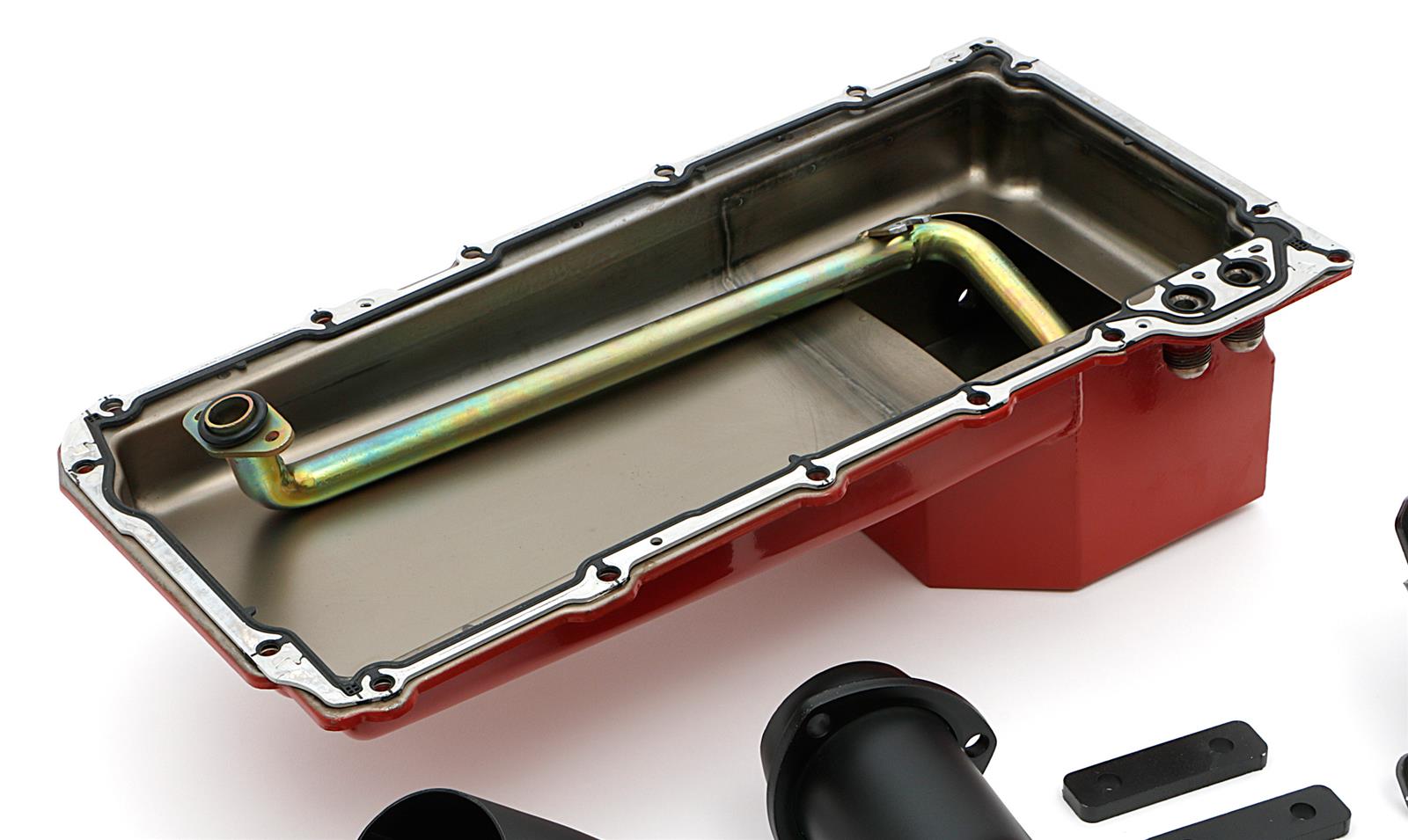 Trans-Dapt Performance Swap-In-A-Box Complete Engine Swap Kits 46014 Kit, Black MAXX Headers, Motor Mounts, Oil Pan, Pickup, Gaskets, Hardware, Chevy, LS, TH350, TH400, Kit thumbnail 4