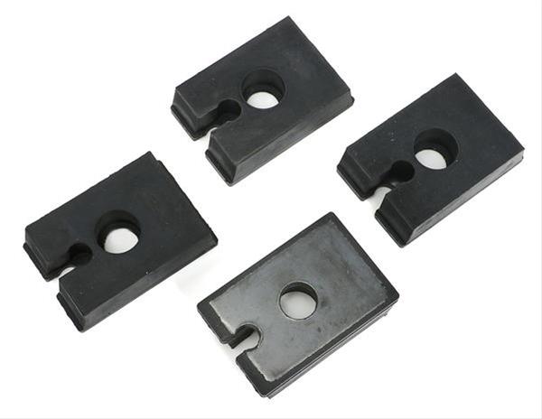 Trans-Dapt Performance Engine Swap Motor Mounts 4684 Mount Insert Pads, Rubber, Replacement Mount Pads For V8 Vega Swap, Kit