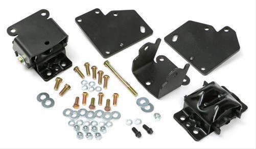 Trans-Dapt Performance Engine Swap Motor Mounts 4690 Mounts, Swap, Steel, Black, Chevy, GMC, Small Block, Kit thumbnail 2