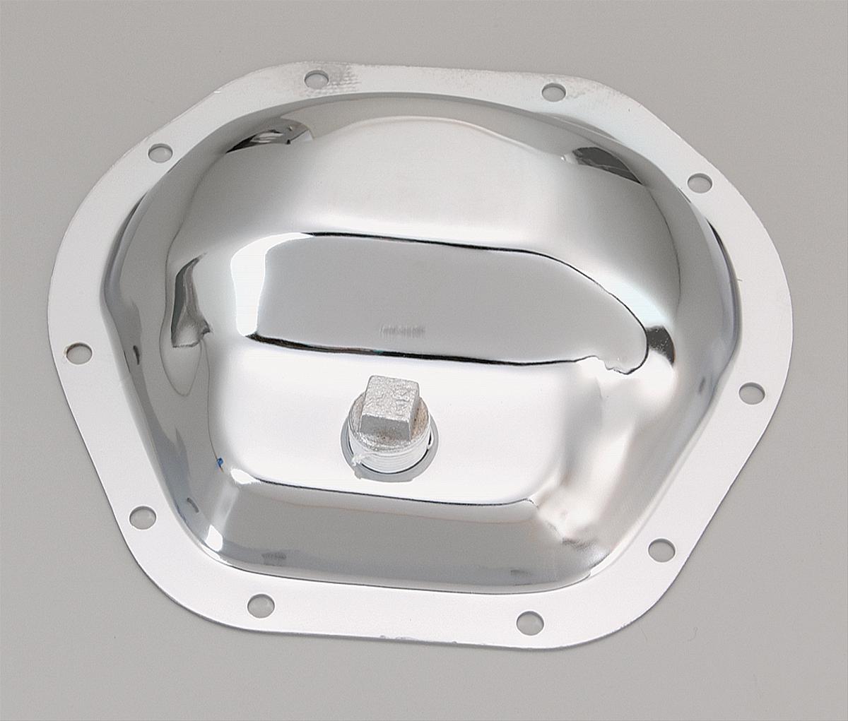 Trans-Dapt Performance Chrome 10 Bolt Dana 44 Differential Cover 4815 Cover, Steel, Chrome, 44, Each