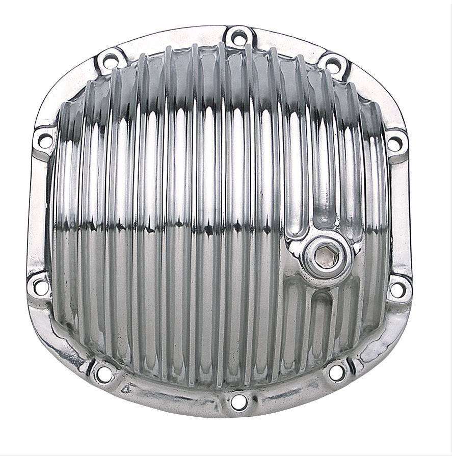 Trans-Dapt Performance Aluminum 10 Bolt Dana 25/27/30 Differential Cover 4827 Cover, Aluminum, Polished, Dana, 25, 27, 30, Kit
