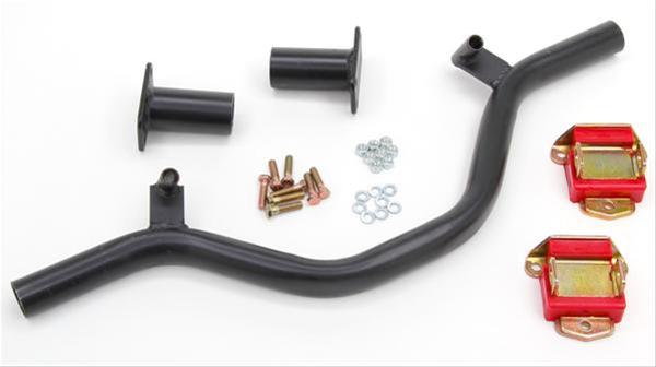 Trans-Dapt Performance Universal Crossmember Motor Mounts 4851 Mounts, Crossmember, Steel, Black, 16.125 in. Center To Center Perch Distance, Chevy, Big Block, Kit