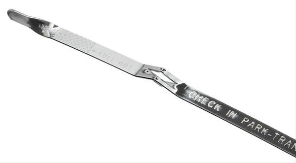 Trans-Dapt Performance Chrome Transmission Dipsticks 4994 Dipstick, Steel, Chrome, TH350, 34 in. Length, Each thumbnail 2