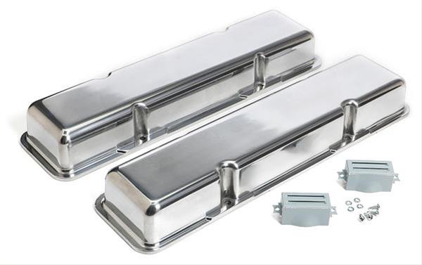 Trans-Dapt Performance Products Valve Covers 6031 58-86 SBC ALUM.SHORT PLAIN V/C thumbnail 4