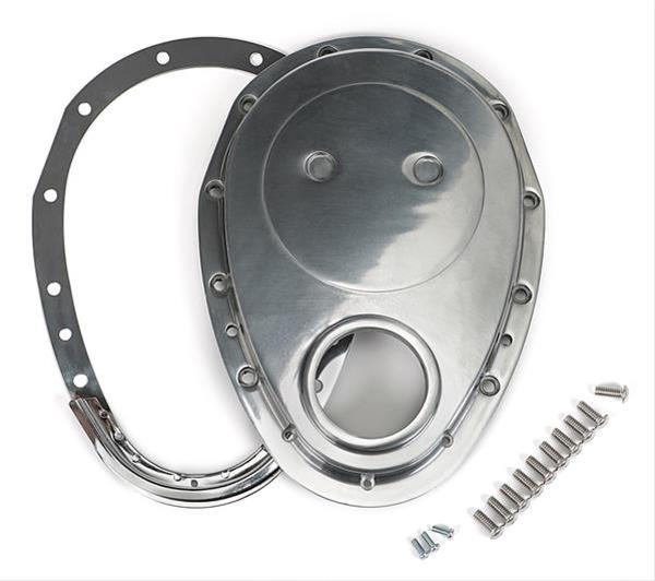 Trans-Dapt Performance Products Timing Covers 6049 TIMING COVER ALUMINUM 2 PIECE SBC 283-350 thumbnail 3