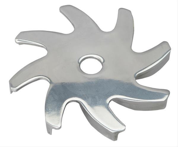 Trans-Dapt Performance Alternator Fans 6062 Fan, Aluminum, Polished, Chevy/Ford, Each thumbnail 2