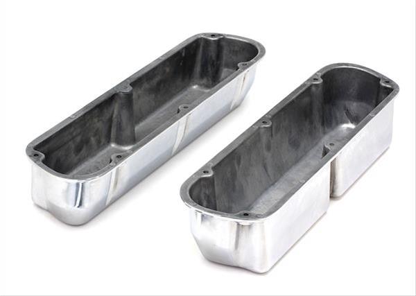 Trans-Dapt Performance Products Valve Covers 6109 VALVE COVERS ALUMINUM FORD 289-351W BALL MILLED