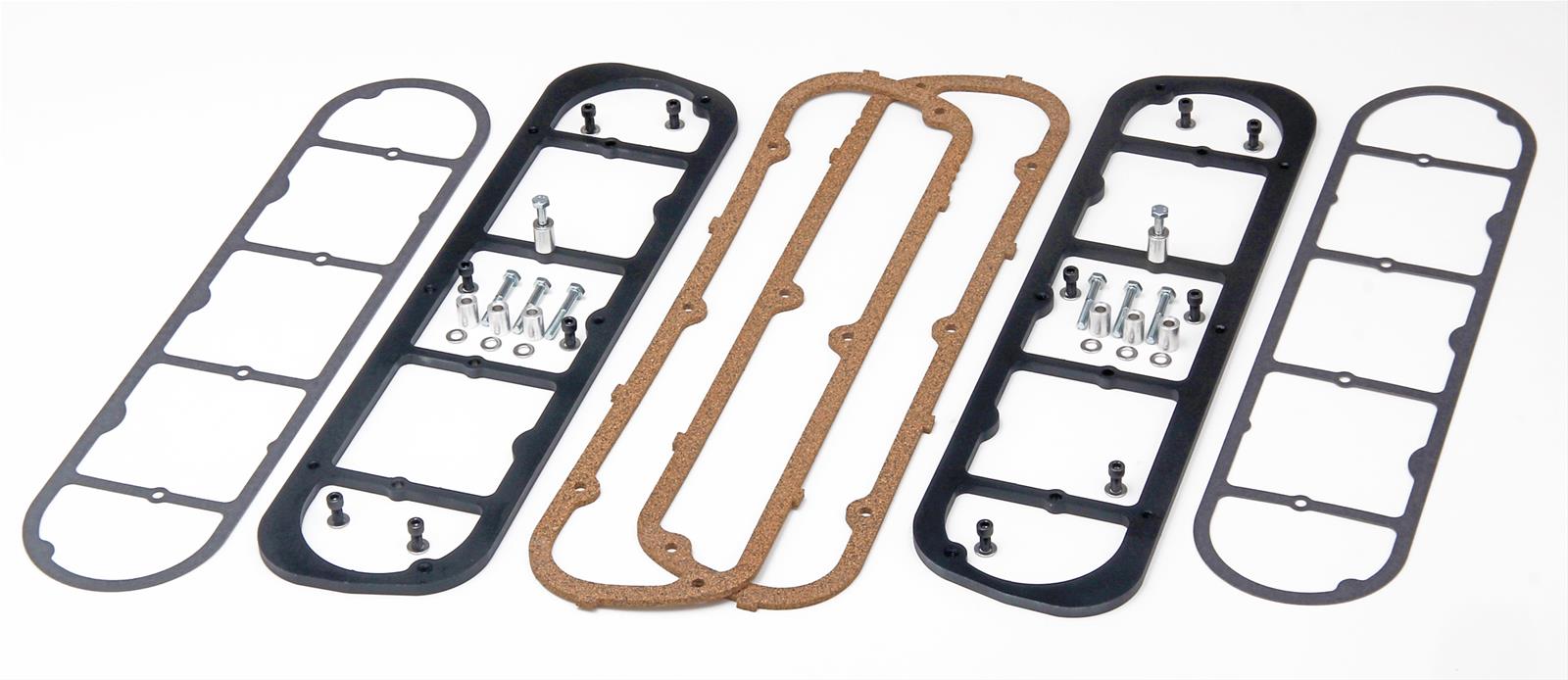 Trans-Dapt Performance Products Valve Cover Spacers and Adapters 6139 ADAPTERS FOR SB FORD VALVE COVERS TO LS HEADS
