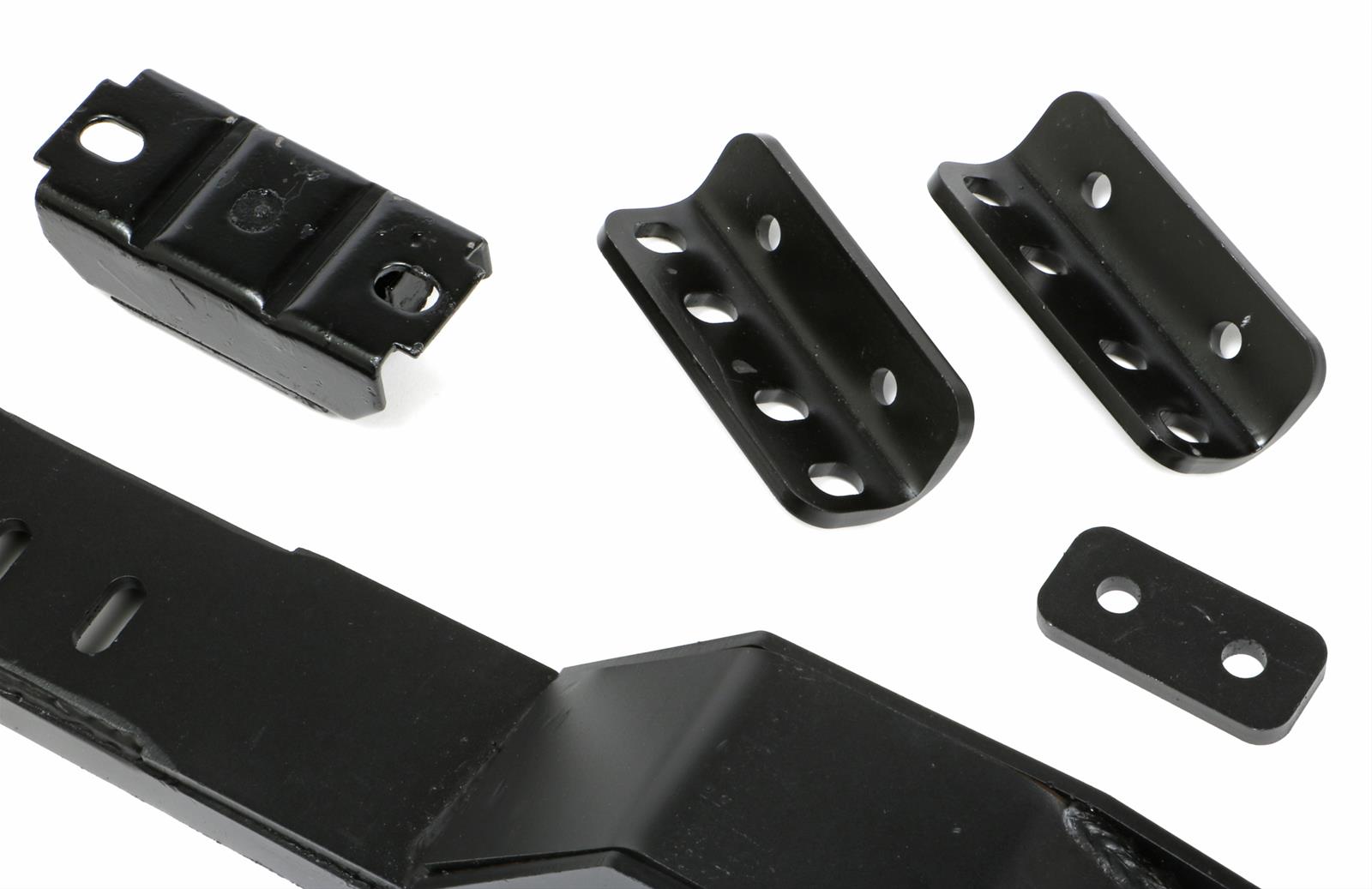 Trans-Dapt Performance Crossmembers 6519 Transmission Crossmember, Steel, Black, Chevy, Pontiac, Kit thumbnail 2