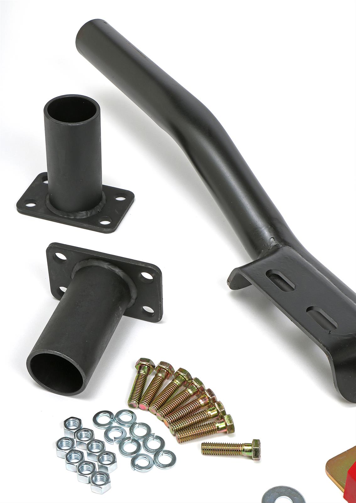 Trans-Dapt Performance Universal Transmission Mounts 6525 Crossmember, Steel, Black, 3 in. Drop, 26 in. to 36 in. Width, Ford, C-4, C-6, Kit thumbnail 2