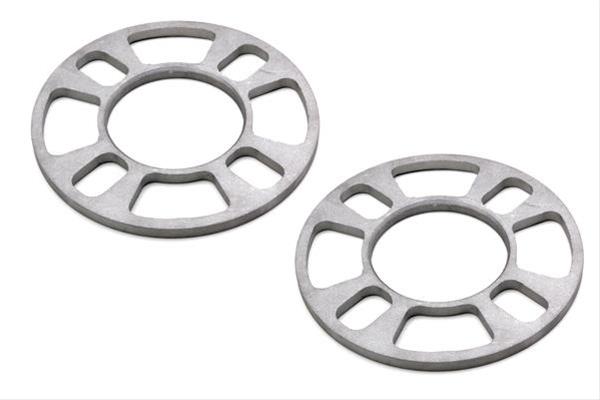 Trans-Dapt Performance Disc Brake Spacers 7106 Wheel Spacers, Aluminum, 1/4 in. Thick, 4 Lug, 4.0 in./4.25 in./4.50 in. Bolt Circle, 6.00 in. OD, Pair