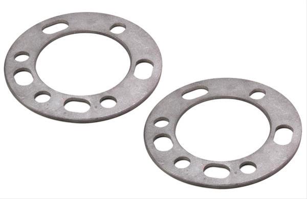 Trans-Dapt Performance Disc Brake Spacers 7107 Wheel Spacers, Aluminum, 6 x 5.50 in., 1/4 in. Thick, 7.00 in. O.D., Pair