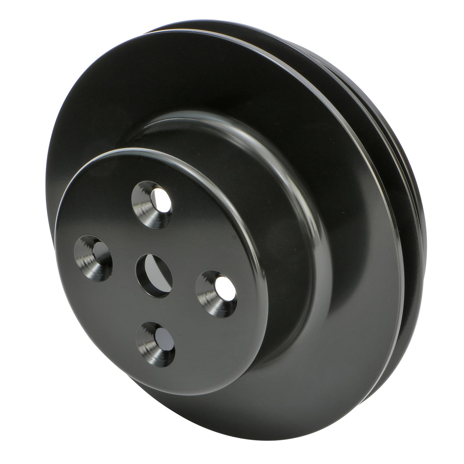 Trans-Dapt Performance Products Water Pump Pulleys 7132 Pulley, Pulley Aluminum BB Chevy Lwp Black Finish thumbnail 3
