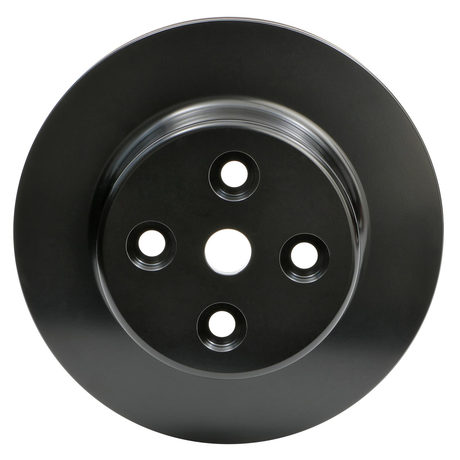 Trans-Dapt Performance Products Water Pump Pulleys 7132 Pulley, Pulley Aluminum BB Chevy Lwp Black Finish thumbnail 2