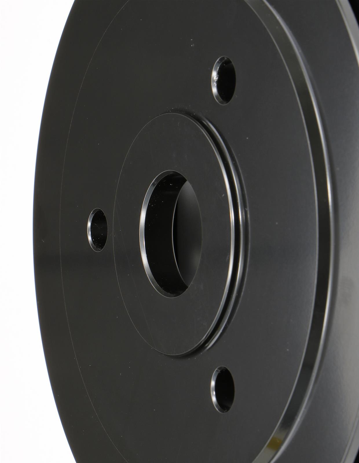 Trans-Dapt Performance Products Crankshaft Pulleys 7137 Pulley, BBC Aluminum Pulley Double Lower Swp Black thumbnail 4