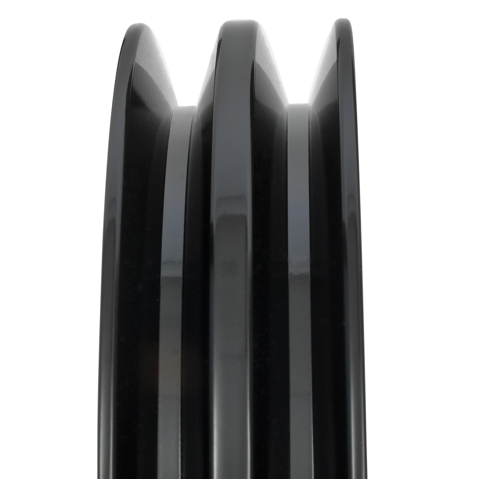 Trans-Dapt Performance Products Crankshaft Pulleys 7143 Pulley, Alum Pulley Double Lower Swp Black thumbnail 4