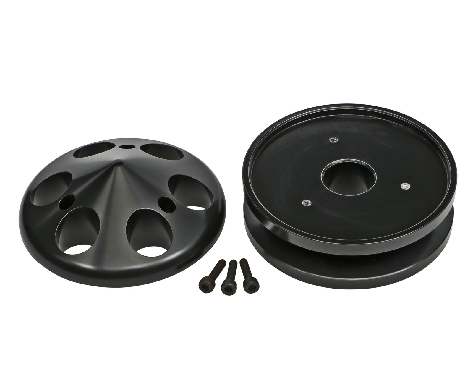 Trans-Dapt Performance Products Alternator Pulleys 7149 Pulley, Alum Pulley Single Black thumbnail 5