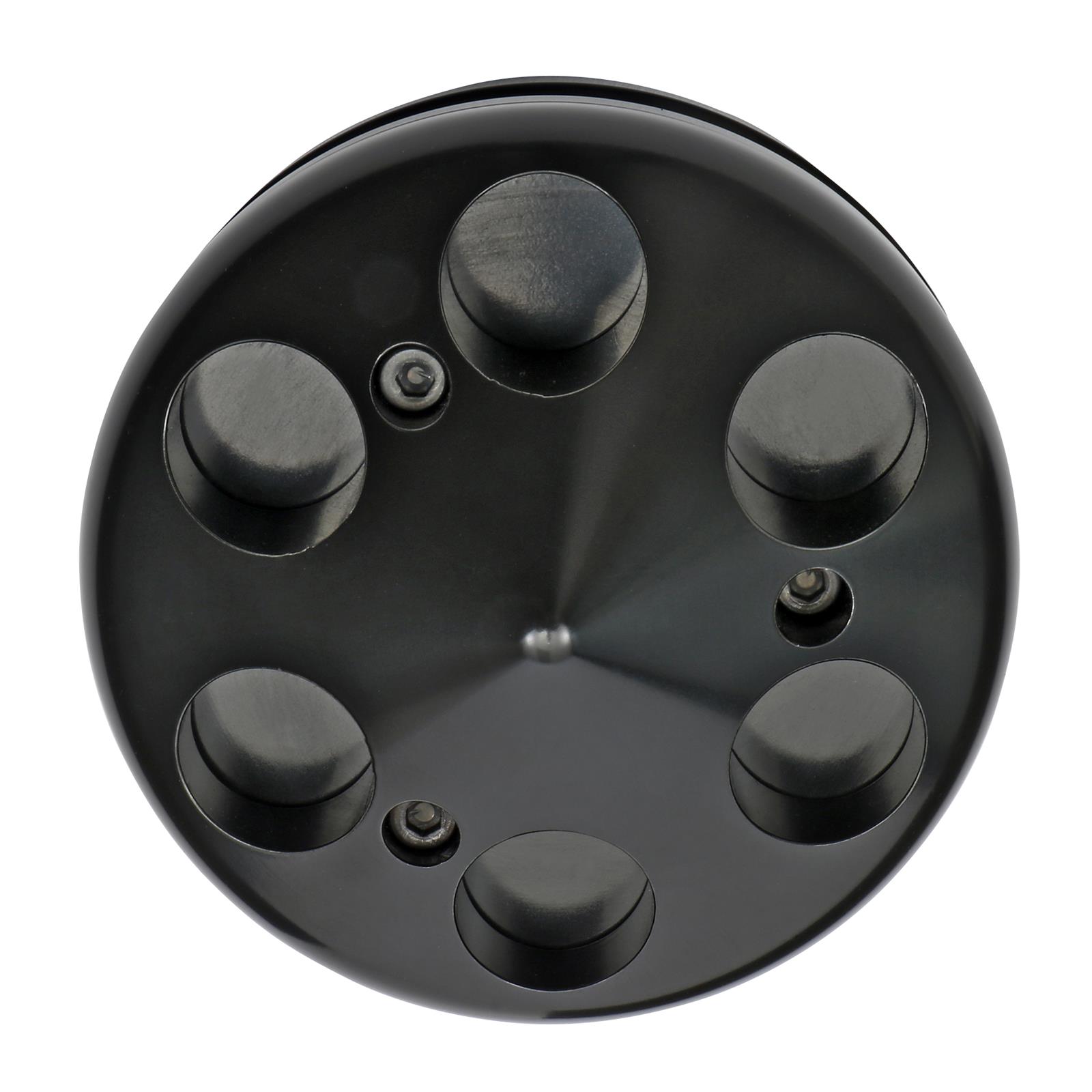 Trans-Dapt Performance Products Alternator Pulleys 7149 Pulley, Alum Pulley Single Black
