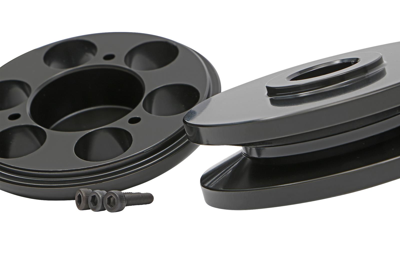 Trans-Dapt Performance Products Alternator Pulleys 7149 Pulley, Alum Pulley Single Black thumbnail 6