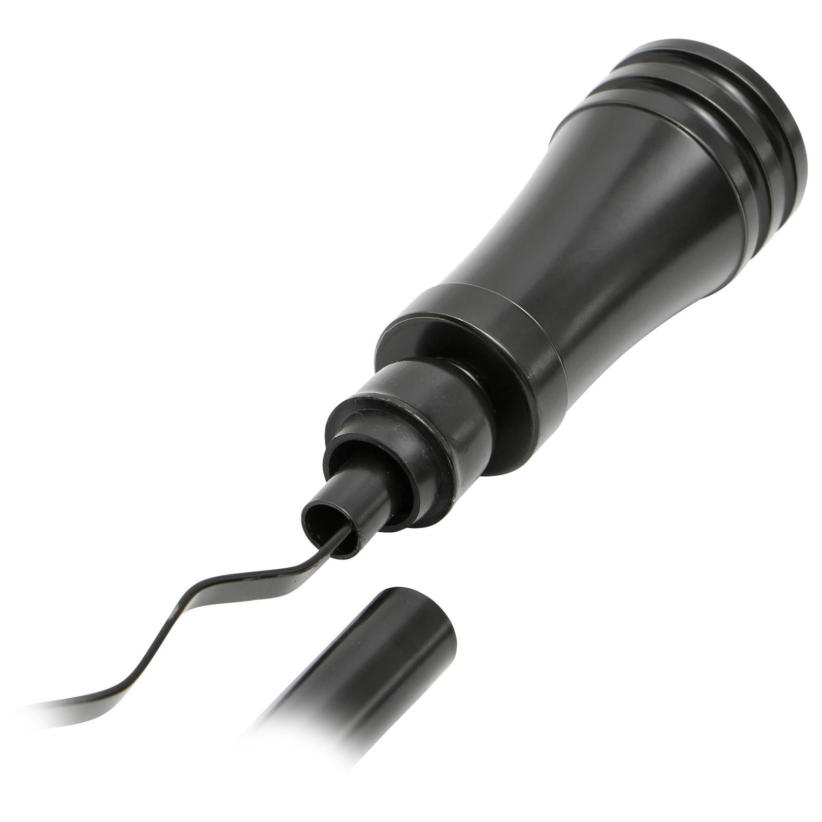 Trans-Dapt Performance Products Engine Oil Dipsticks 7150 Dipstick, 55-79 SBC Black Dipstick W/ Billet Handle