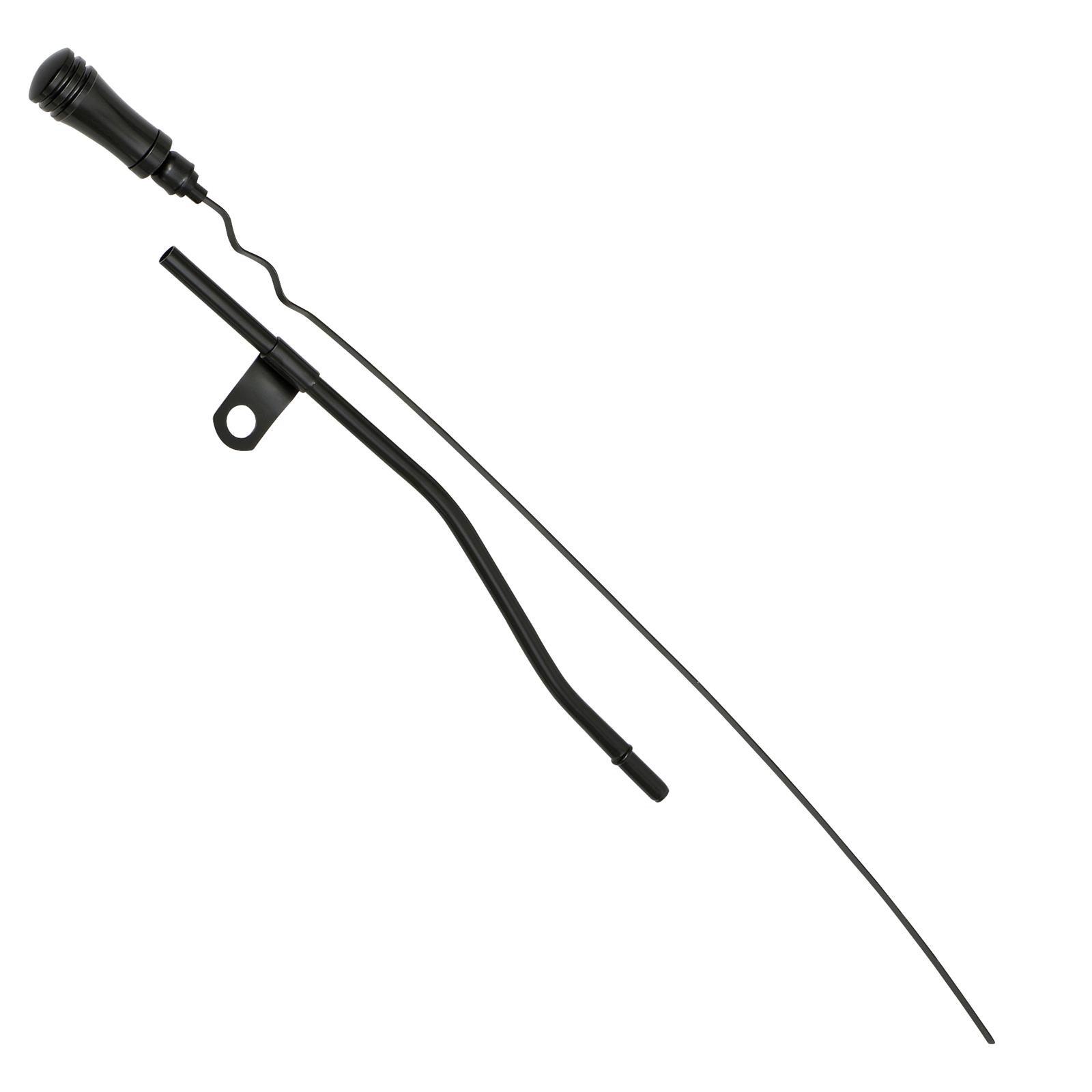 Trans-Dapt Performance Products Engine Oil Dipsticks 7152 Dipstick, SB Ford Black Dipstick W/ Billet Handle thumbnail 4