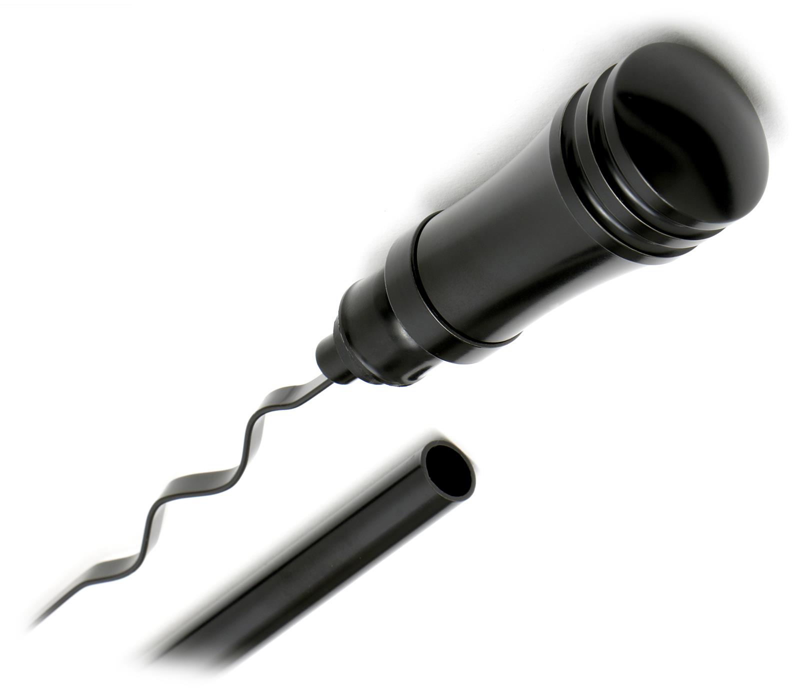 Trans-Dapt Performance Products Engine Oil Dipsticks 7153 Dipstick, BB Mopar Black Dipstick W/ Billet Handle thumbnail 3