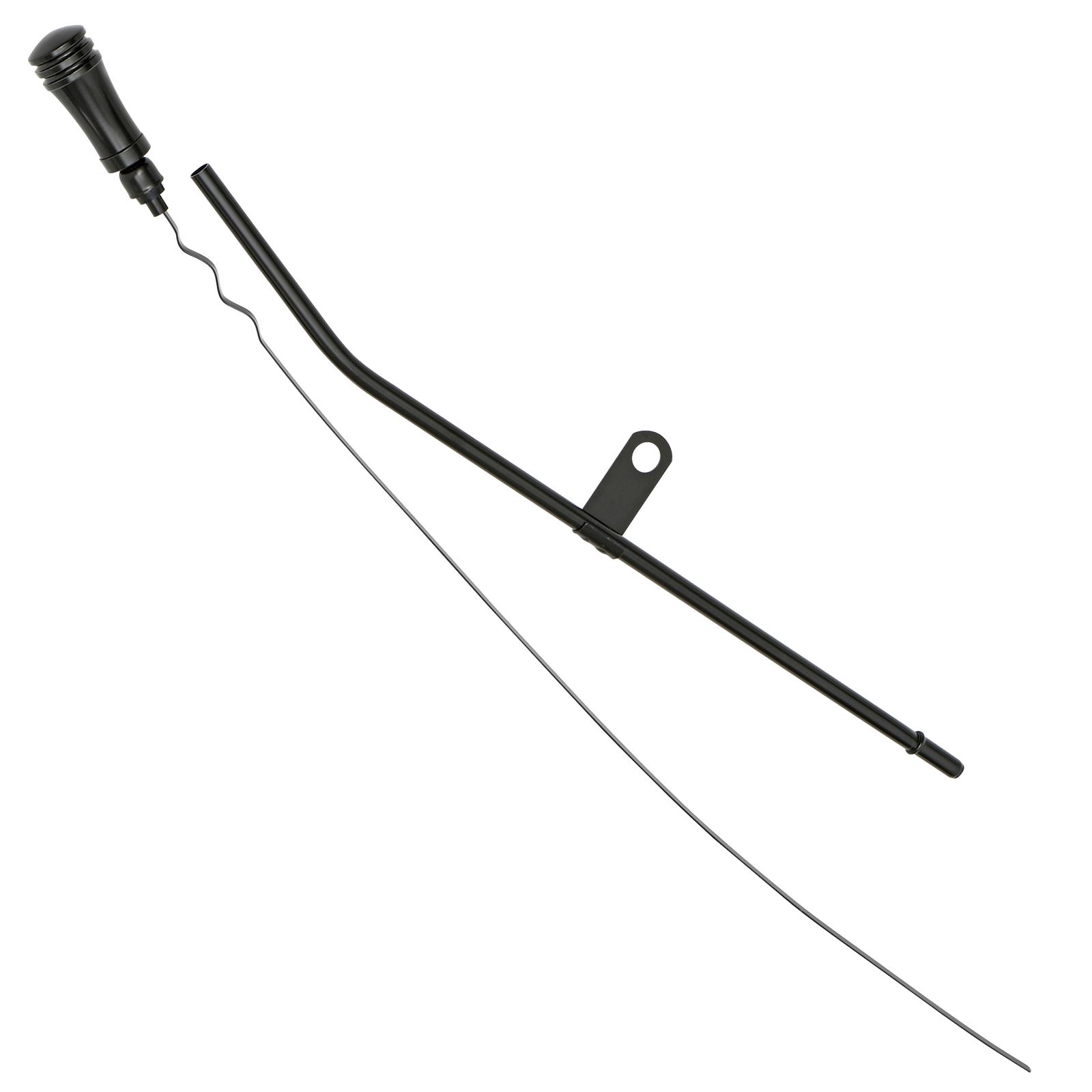 Trans-Dapt Performance Products Engine Oil Dipsticks 7153 Dipstick, BB Mopar Black Dipstick W/ Billet Handle