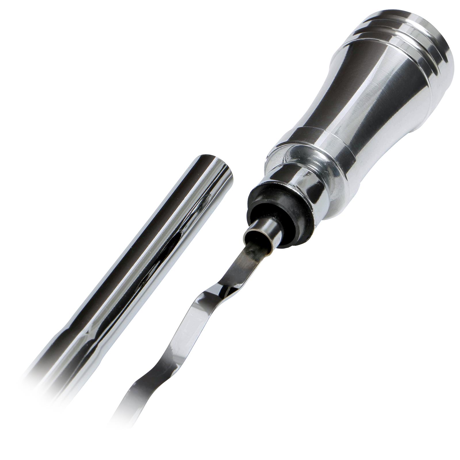 Trans-Dapt Performance Products Engine Oil Dipsticks 7157 Dipstick, Pontiac Black Dipstick Billet Handle