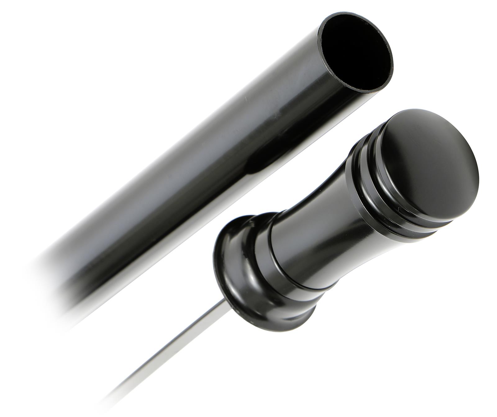 Trans-Dapt Performance Products Transmission Fluid Dipsticks 7167 Dipstick, Chevy Turbo 350 Black Billet Alum Handle Trans Dipstick thumbnail 3