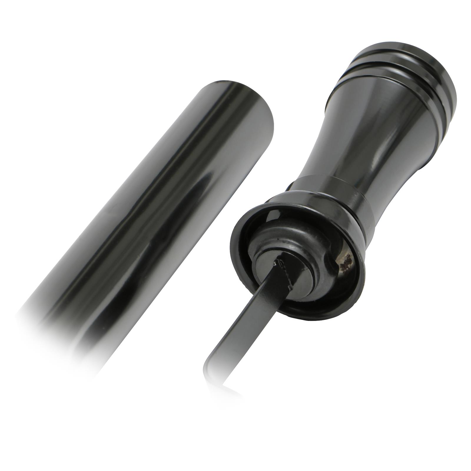 Trans-Dapt Performance Products Transmission Fluid Dipsticks 7168 Dipstick, Chevy Turbo 400 Black Billet Alum Handle Trans Dipstick thumbnail 2
