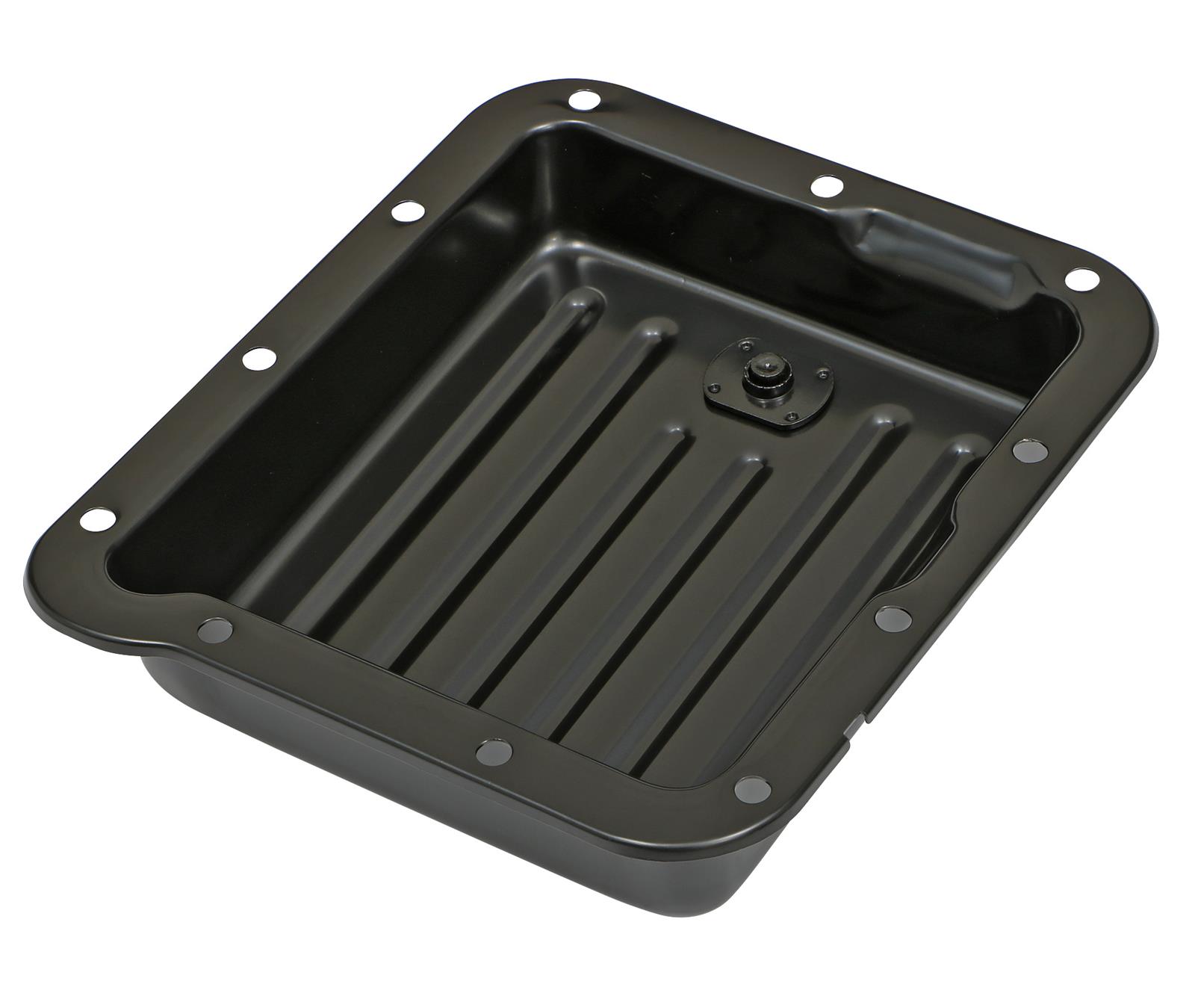 Trans-Dapt Performance Products Automatic Transmission Pans 7170 Pan, Ford C4 Black Finned Trans Pan thumbnail 3