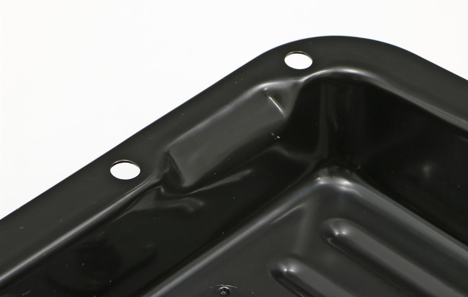 Trans-Dapt Performance Products Automatic Transmission Pans 7170 Pan, Ford C4 Black Finned Trans Pan thumbnail 6