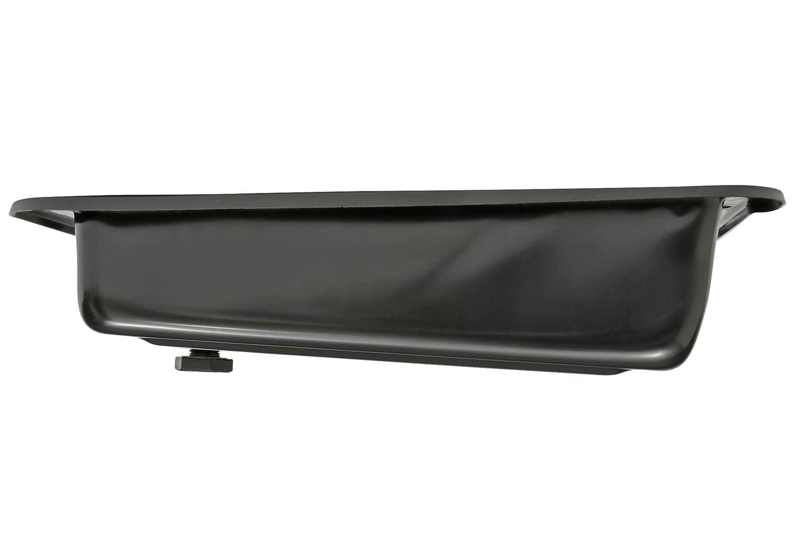 Trans-Dapt Performance Products Automatic Transmission Pans 7170 Pan, Ford C4 Black Finned Trans Pan thumbnail 5