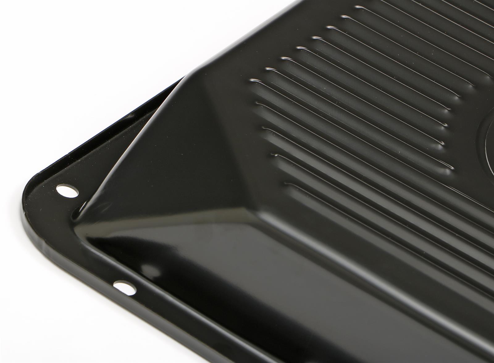 Trans-Dapt Performance Products Automatic Transmission Pans 7171 Pan, Ford C6 Black Finned Trans Pan thumbnail 3