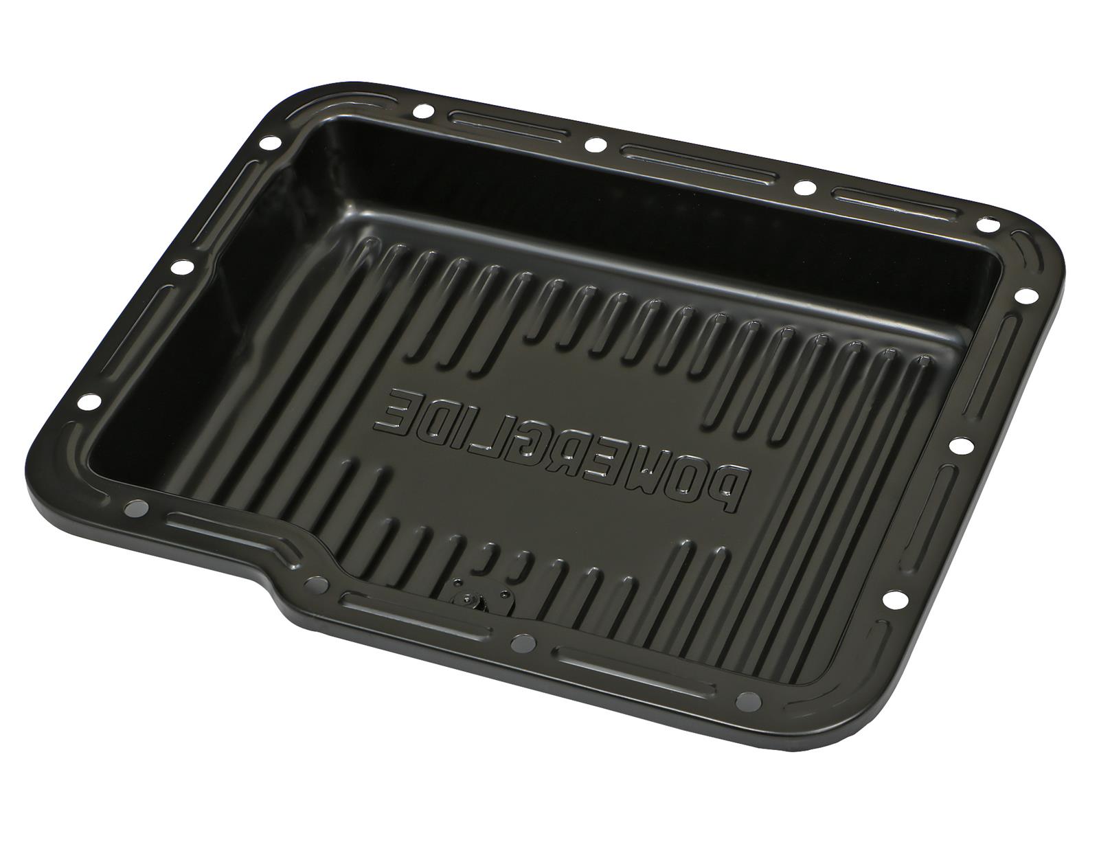 Trans-Dapt Performance Products Automatic Transmission Pans 7172 Pan, Powerglide Black Finned Trans Pan thumbnail 4