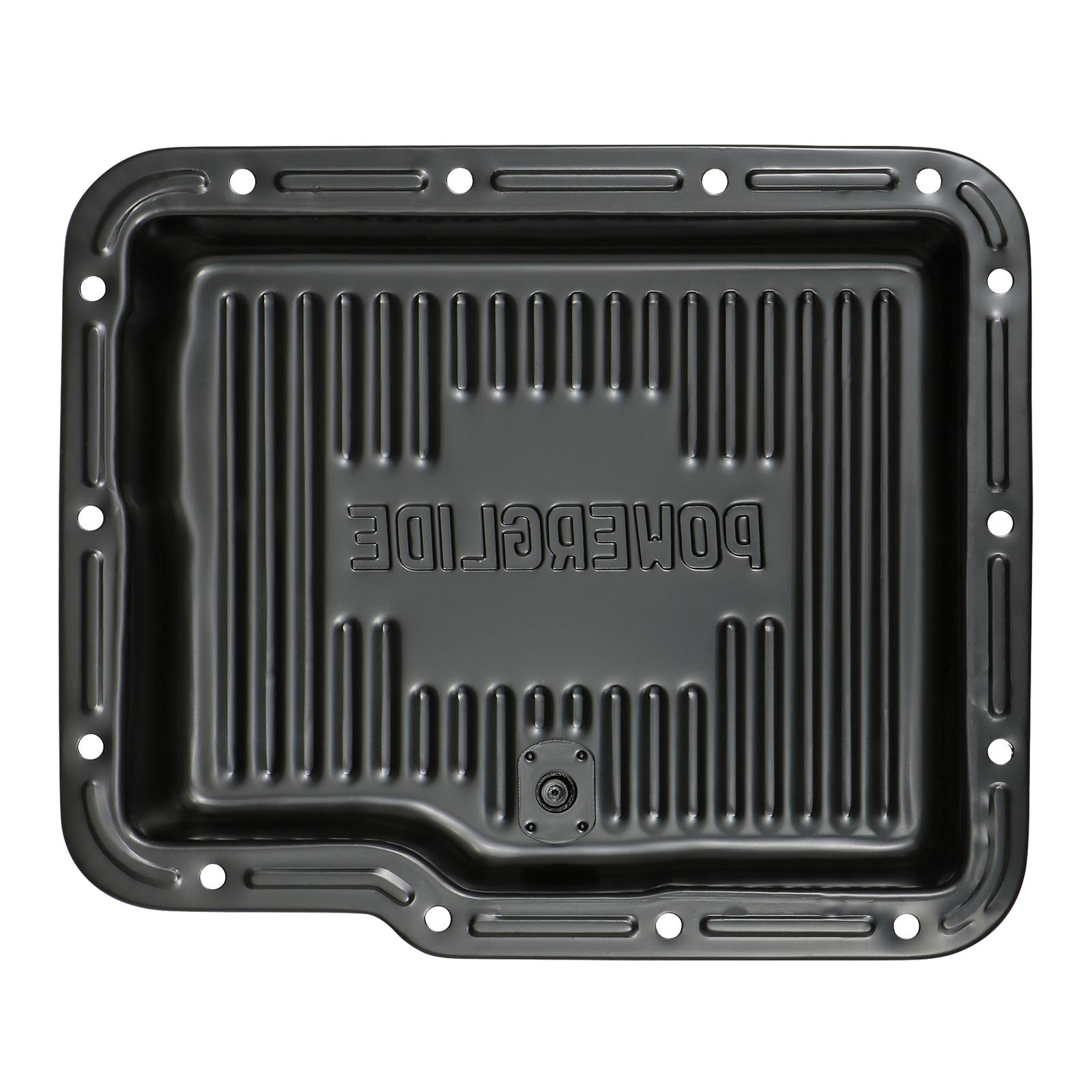 Trans-Dapt Performance Products Automatic Transmission Pans 7172 Pan, Powerglide Black Finned Trans Pan thumbnail 2