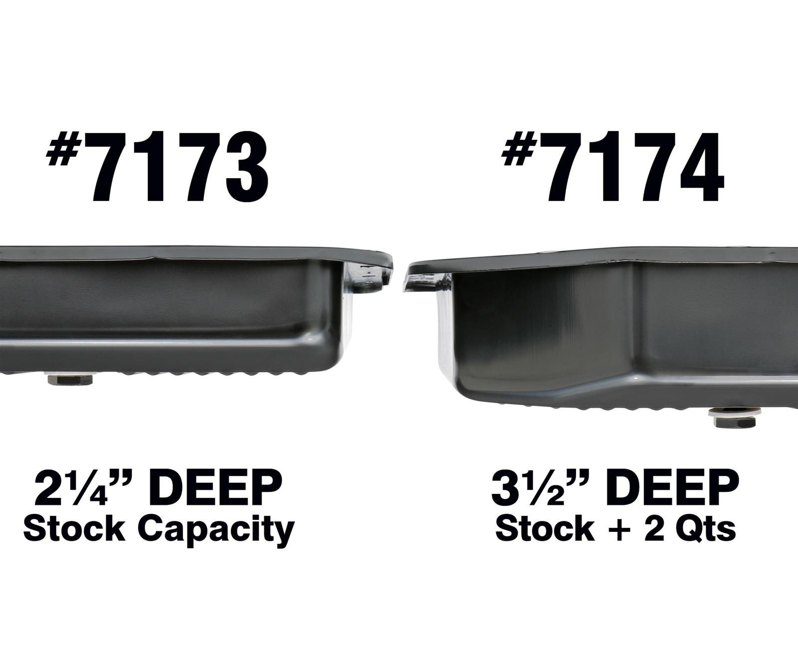 Trans-Dapt Performance Products Automatic Transmission Pans 7173 Pan, TH350 Black Finned Pan thumbnail 5