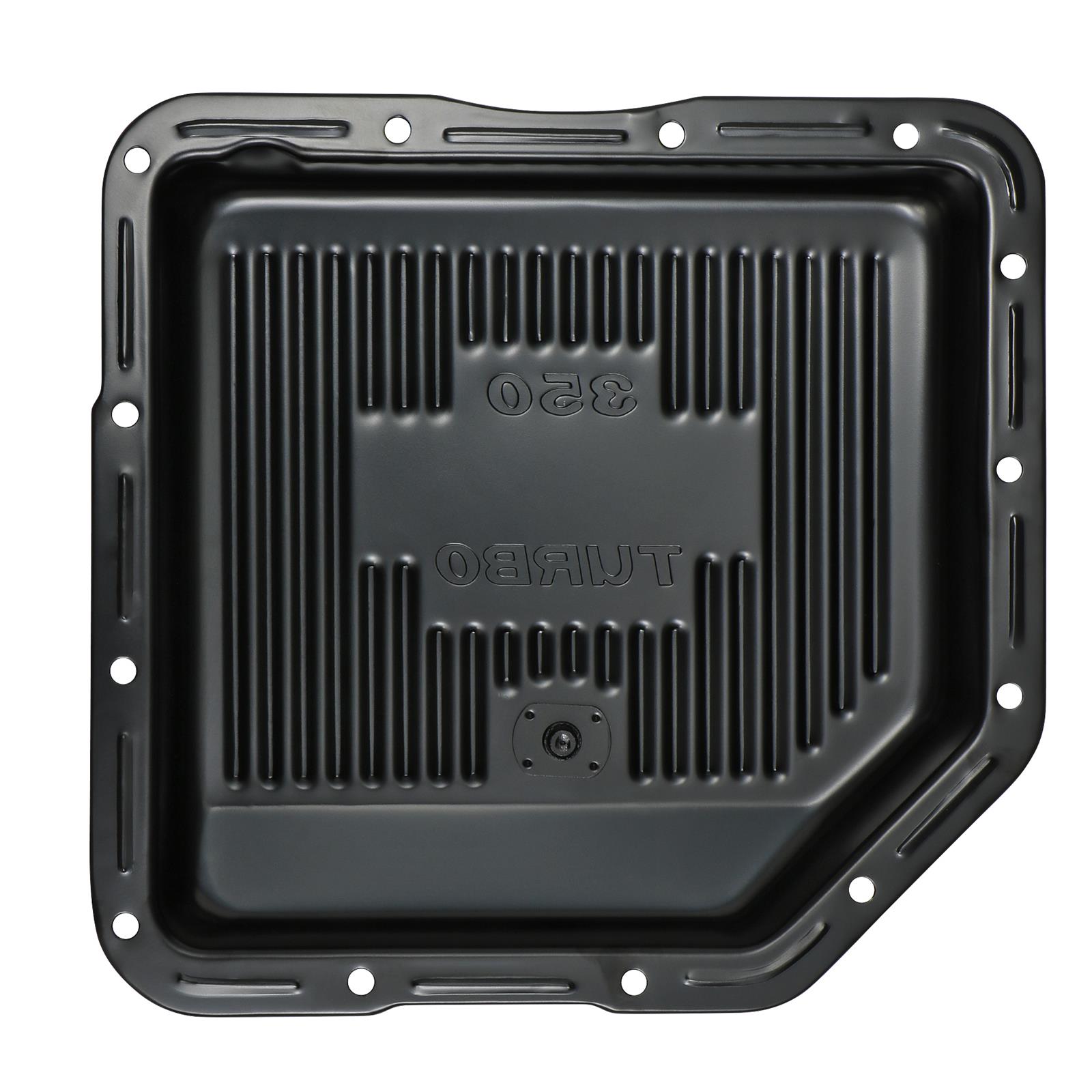 Trans-Dapt Performance Products Automatic Transmission Pans 7173 Pan, TH350 Black Finned Pan thumbnail 2