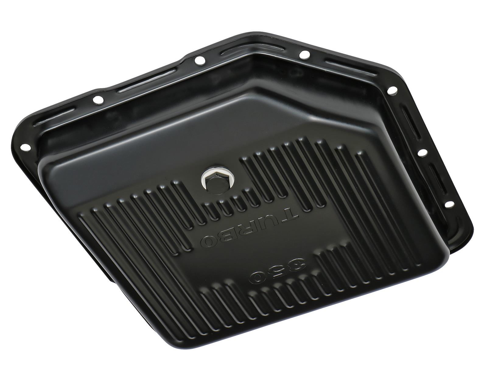 Trans-Dapt Performance Products Automatic Transmission Pans 7173 Pan, TH350 Black Finned Pan thumbnail 7
