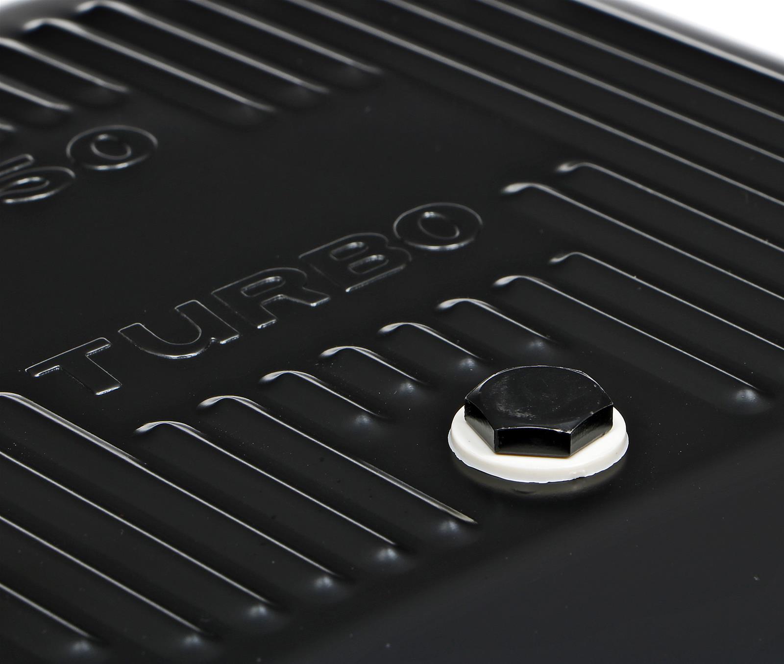 Trans-Dapt Performance Products Automatic Transmission Pans 7173 Pan, TH350 Black Finned Pan thumbnail 4