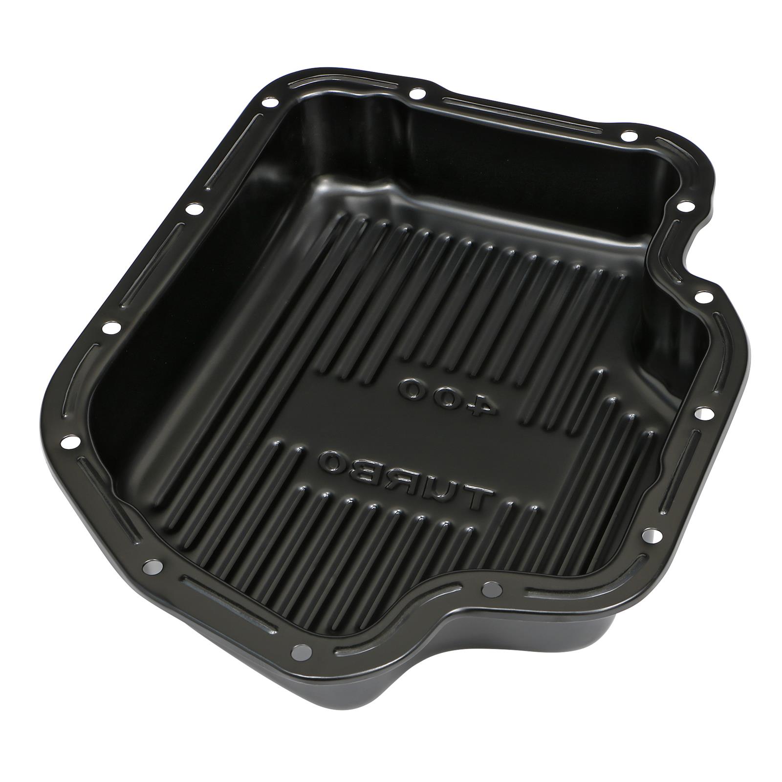 Trans-Dapt Performance Products Automatic Transmission Pans 7175 Pan, TH400 Black Deep Pan