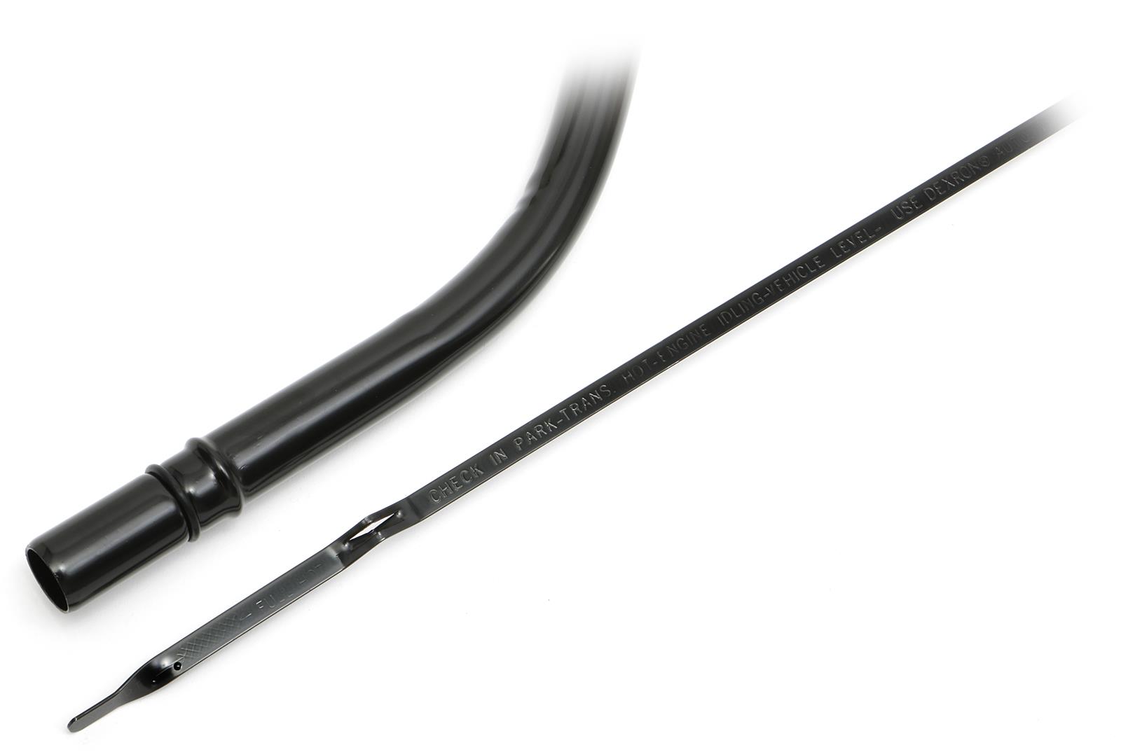 Trans-Dapt Performance Products Transmission Fluid Dipsticks 7176 Dipstick, Chevy Turbo 350 Black Billet Alum Handle Trans Dipstick thumbnail 6