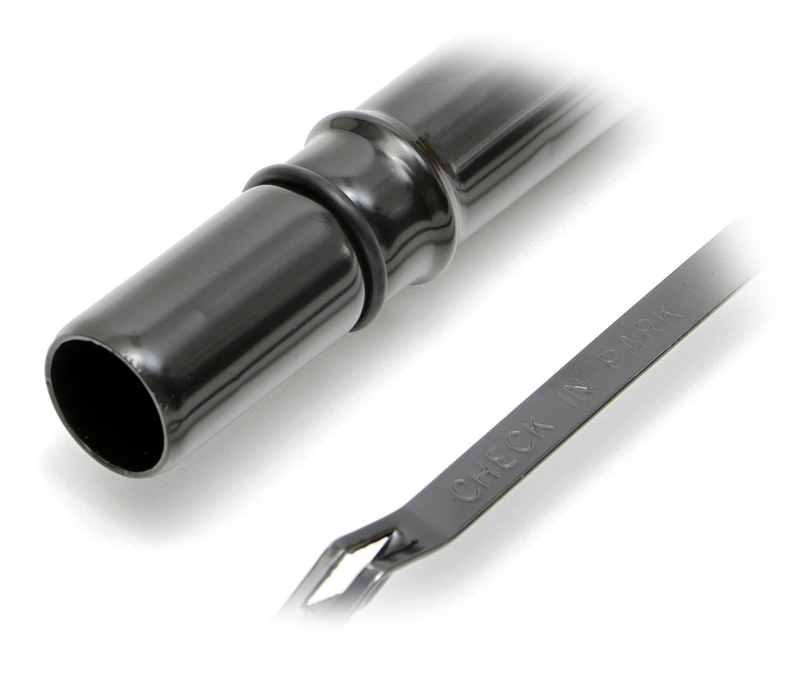 Trans-Dapt Performance Products Transmission Fluid Dipsticks 7176 Dipstick, Chevy Turbo 350 Black Billet Alum Handle Trans Dipstick thumbnail 5