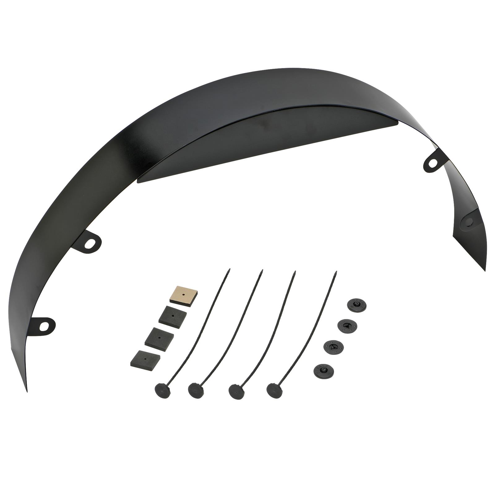 Trans-Dapt Performance Products Fan Shrouds 7177 Shroud, 3" Wide Black Shroud thumbnail 3