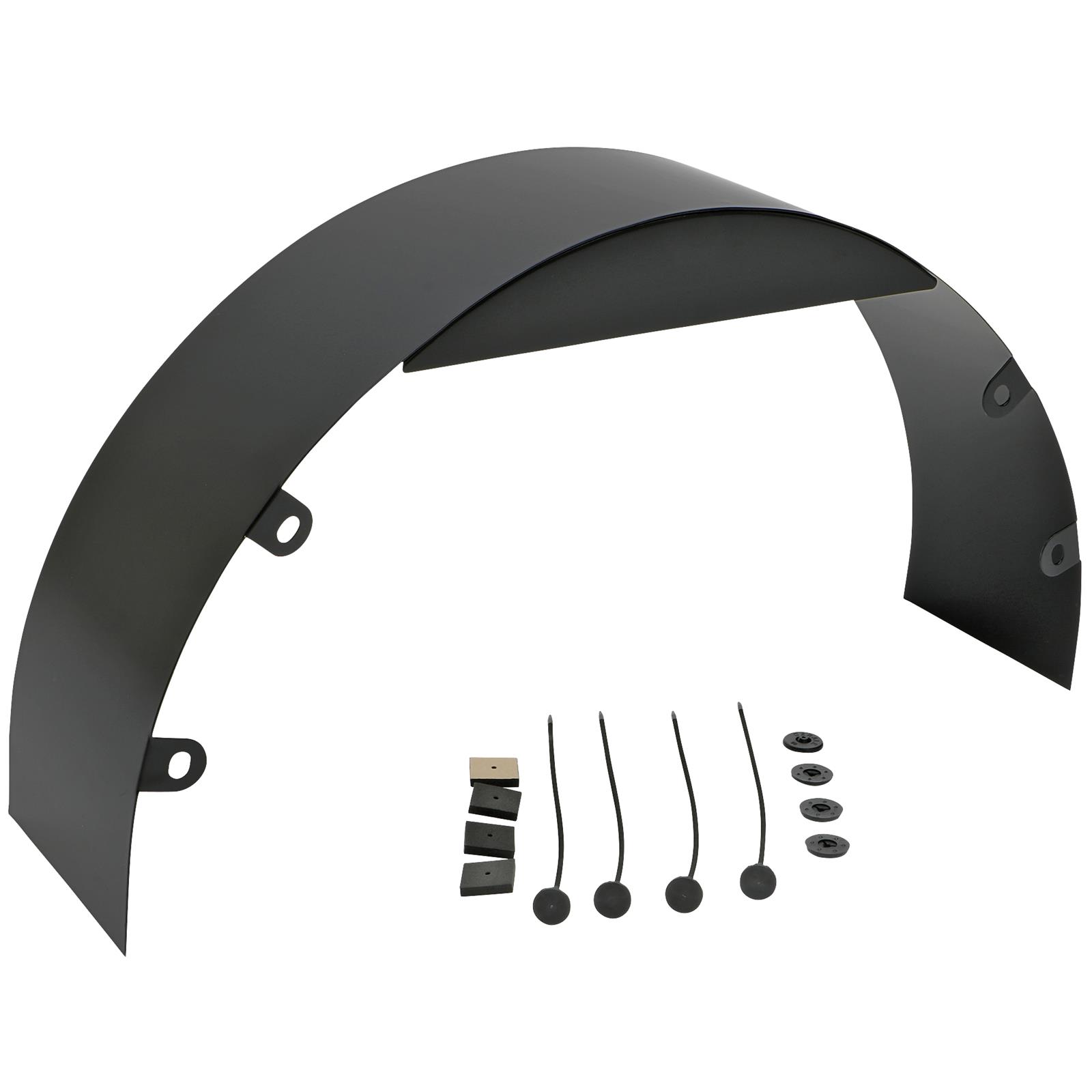Trans-Dapt Performance Products Fan Shrouds 7178 Shroud, 5 1/2" Wide Black Shroud thumbnail 3