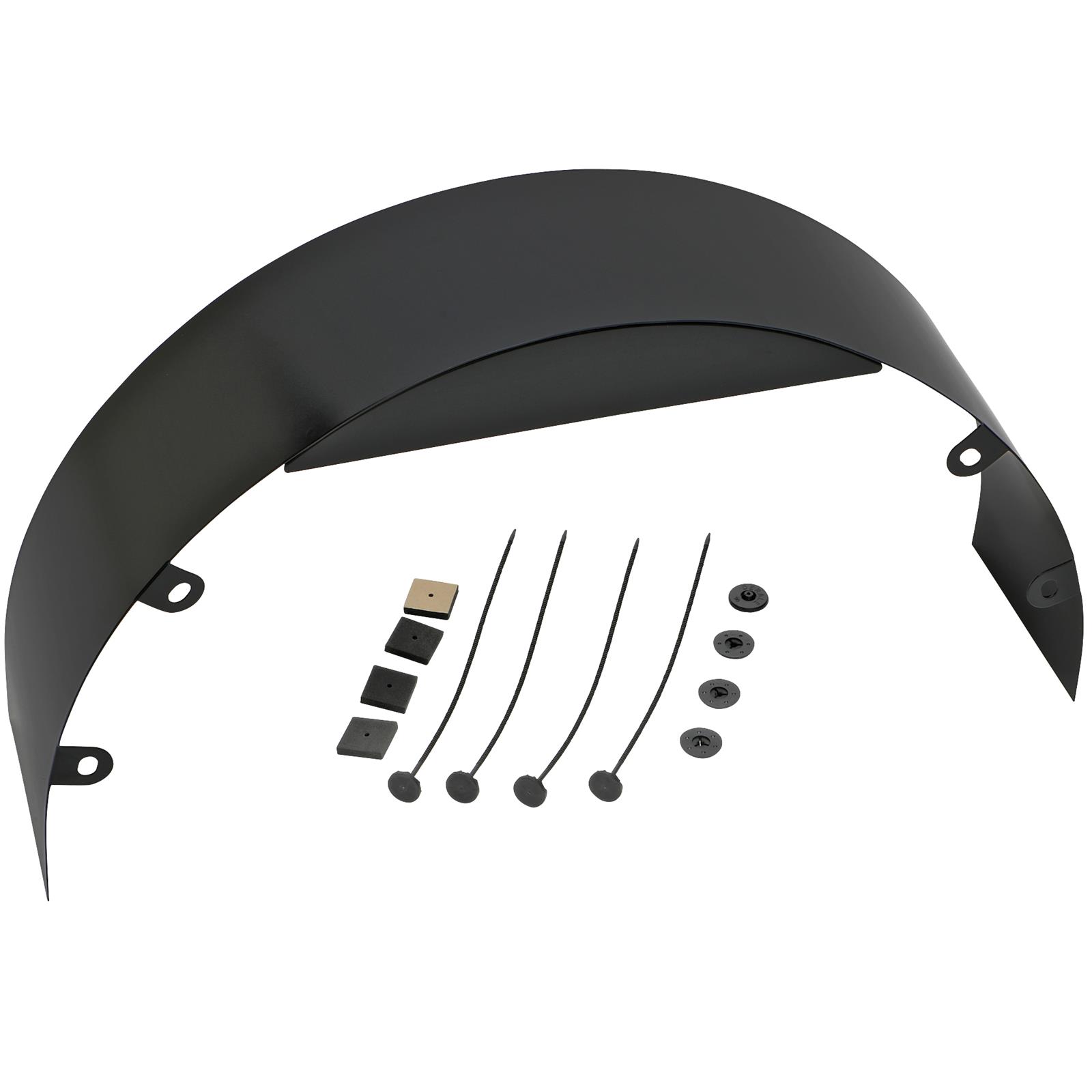 Trans-Dapt Performance Products Fan Shrouds 7178 Shroud, 5 1/2" Wide Black Shroud thumbnail 2